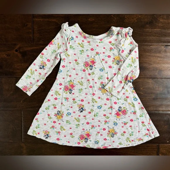 Disney | Dresses | Disney Toddler Girl Snow White Long Sleeve Dress 2t |  Poshmark